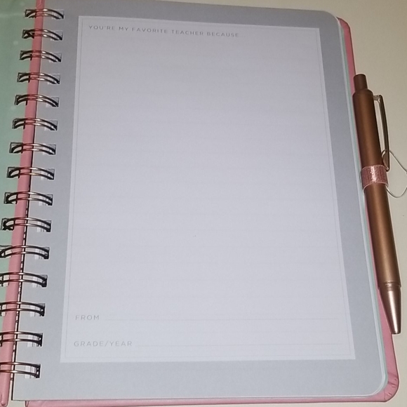 Brand new  Fringe Teacher Spiral Notebook - Picture 6 of 9